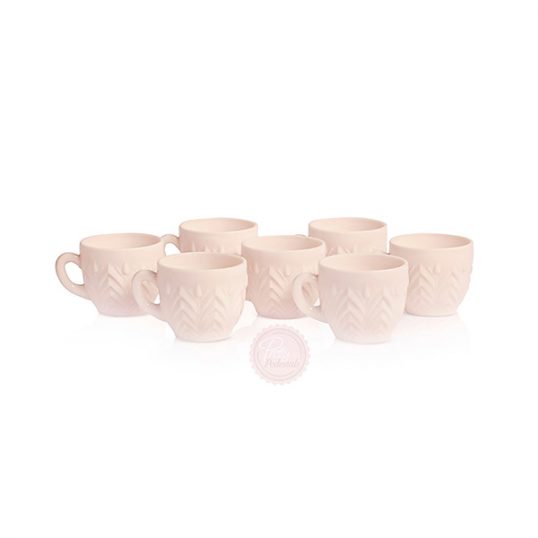 pink tea cup hire