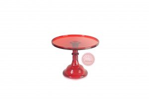 red cake stand hire