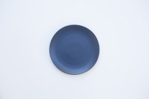 dark blue side plate hire