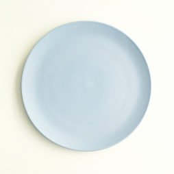 light blue dinner plate hire